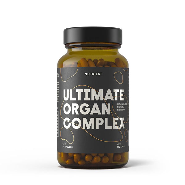  Grass fed Beef ULTIMATE ORGAN COMPLEX  supliment alimentar 240cps, Nutriest