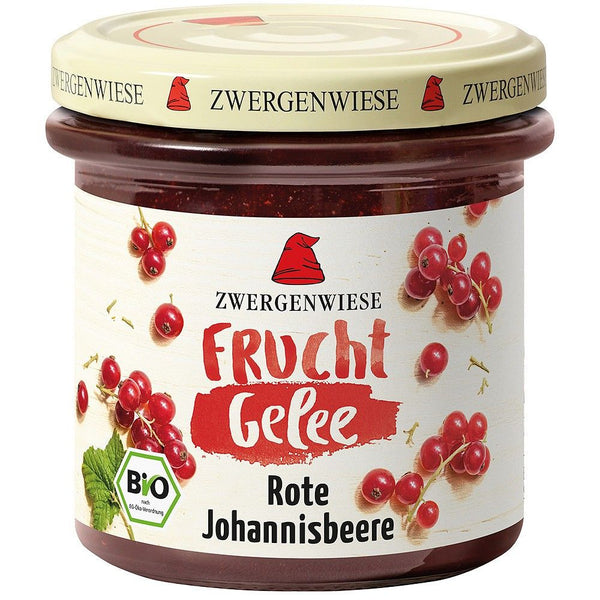  Jeleu bio de coacaz rosu,  fara gluten, 160g, Zwergenwiese