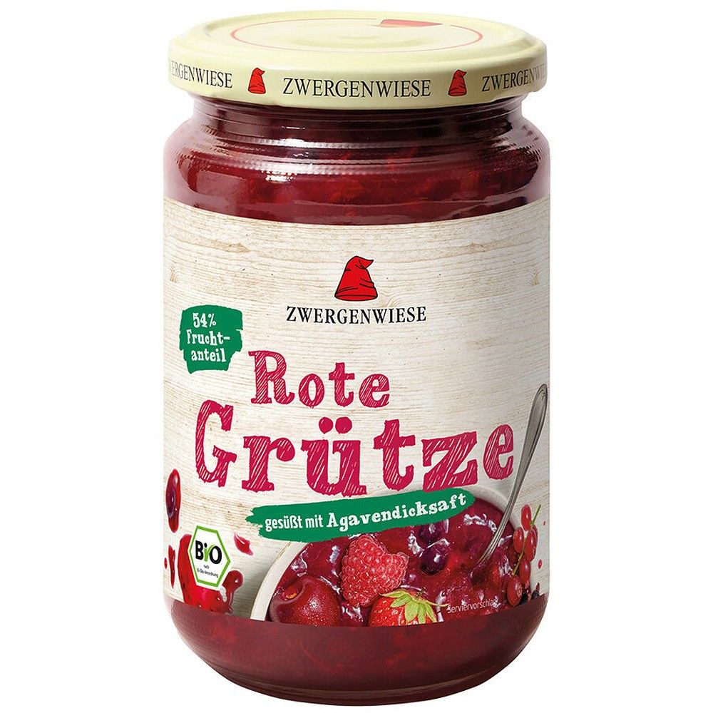 Gem rosu de fructe ,bio, Zwergenwiese, 350g