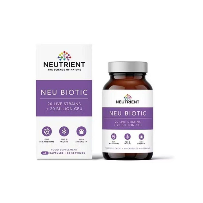 Neu Biotic Multi Strain Probiotic 20 miliarde (60 capsule), Neutrient 2