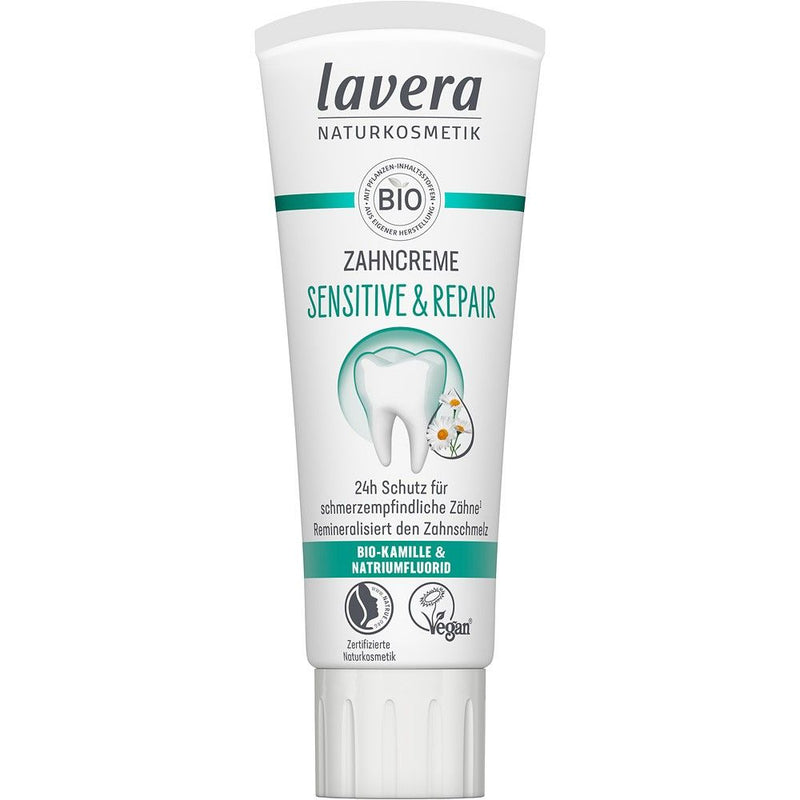 Pasta de dinti sensitiv si repair, 75ml, Lavera 1