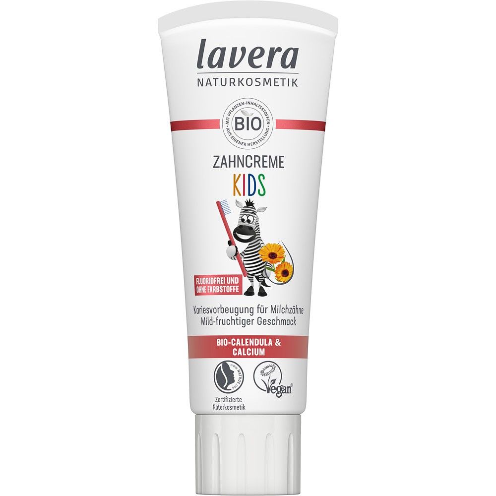 Pasta de dinti fara fluor pentru copii 75ml Lavera