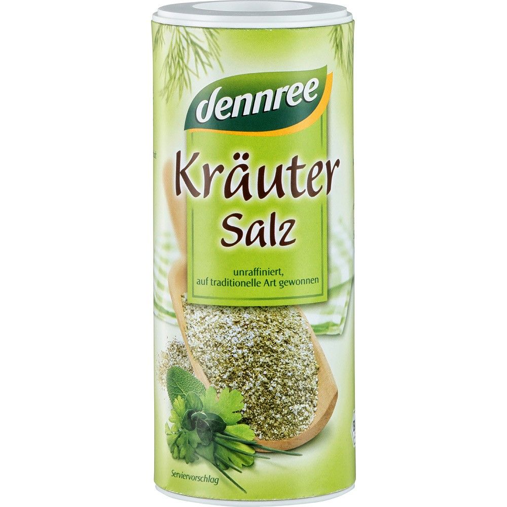 Sare neiodata cu plante aromatice 160g Dennree