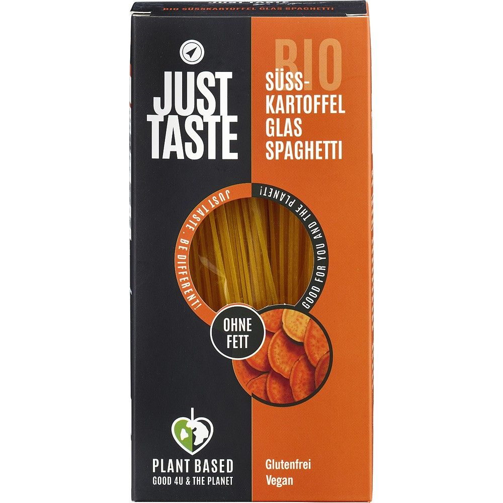 Spaghetti bio cu cartof dulce si curcuma fara gluten 250g Just Taste