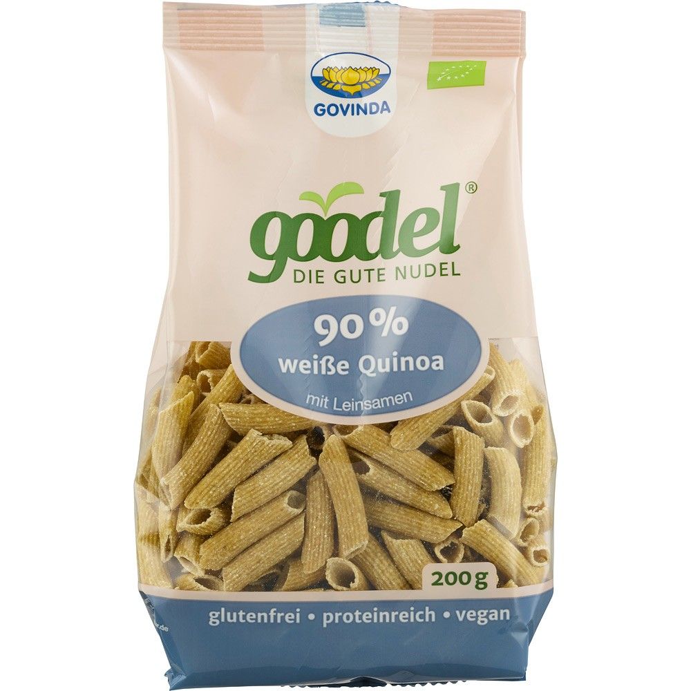 Penne proteince bio din quinoa si in fara gluten 200g Govinda