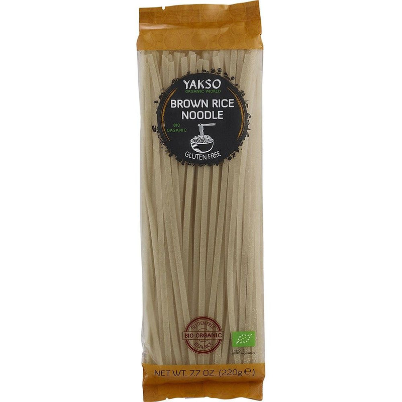 Taitei de orez brun, Bio ,220g,  Yakso 1