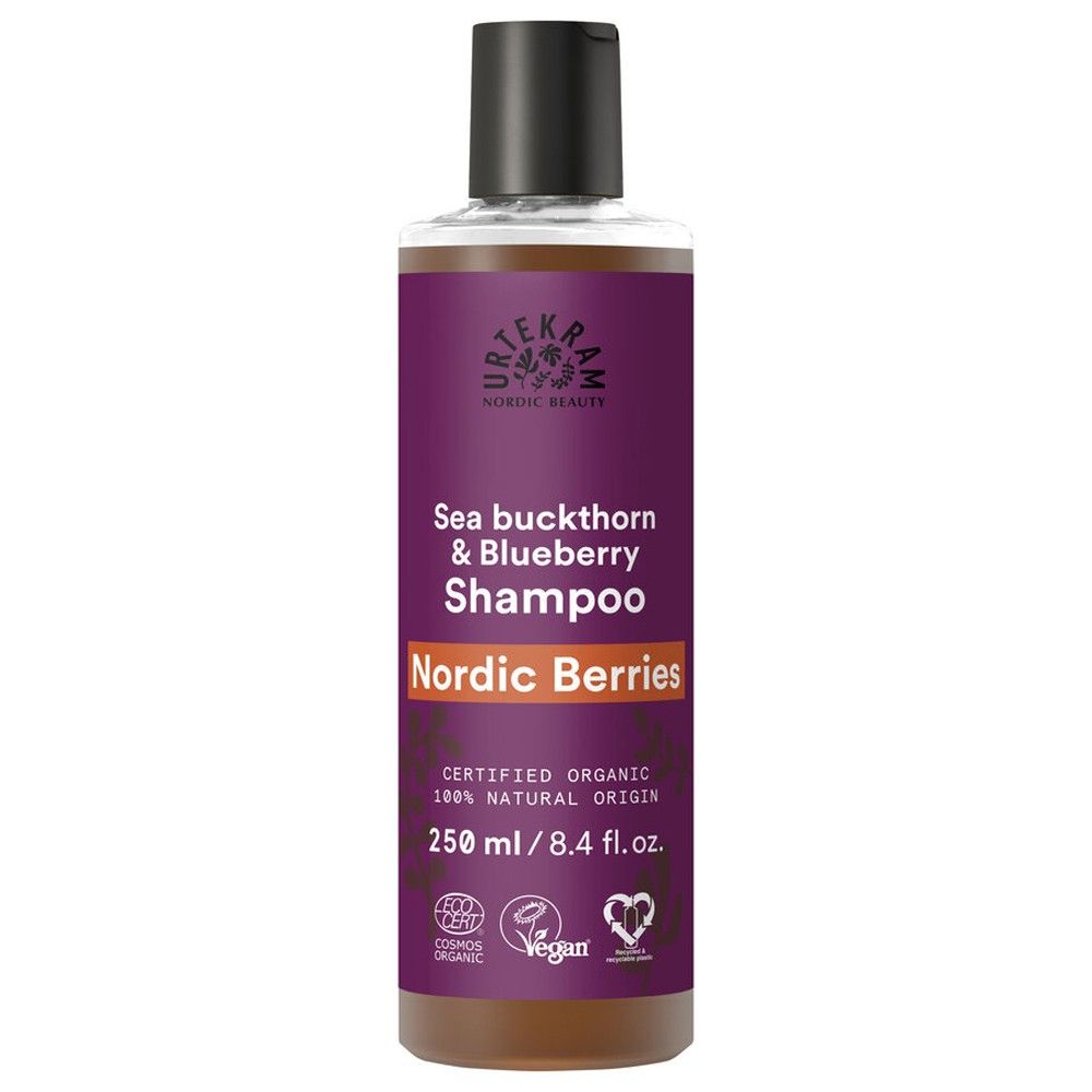 Sampon cu fructe de padure nordice 250ml Urtekram
