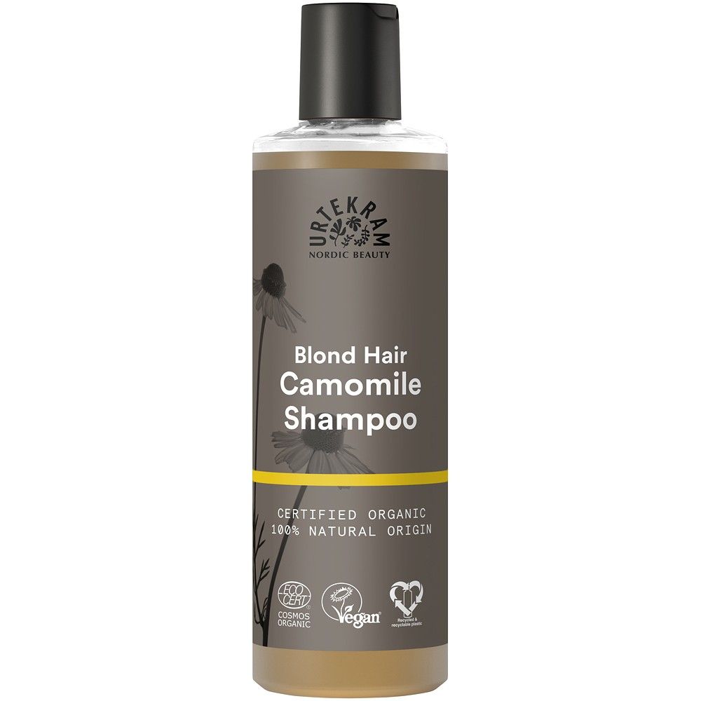 Sampon cu musetel pentru par deschis 250ml Urtekram