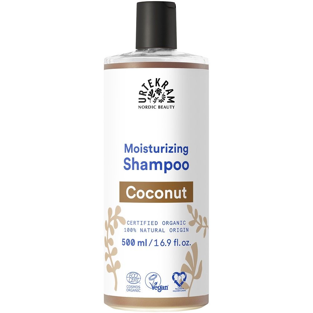 Sampon cu nuca de cocos bio pentru par normal 500ml Urtekram
