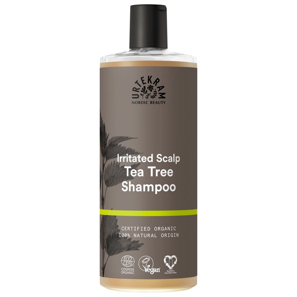 Sampon cu arbore de ceai pentru scalp iritat 500ml Urtekram