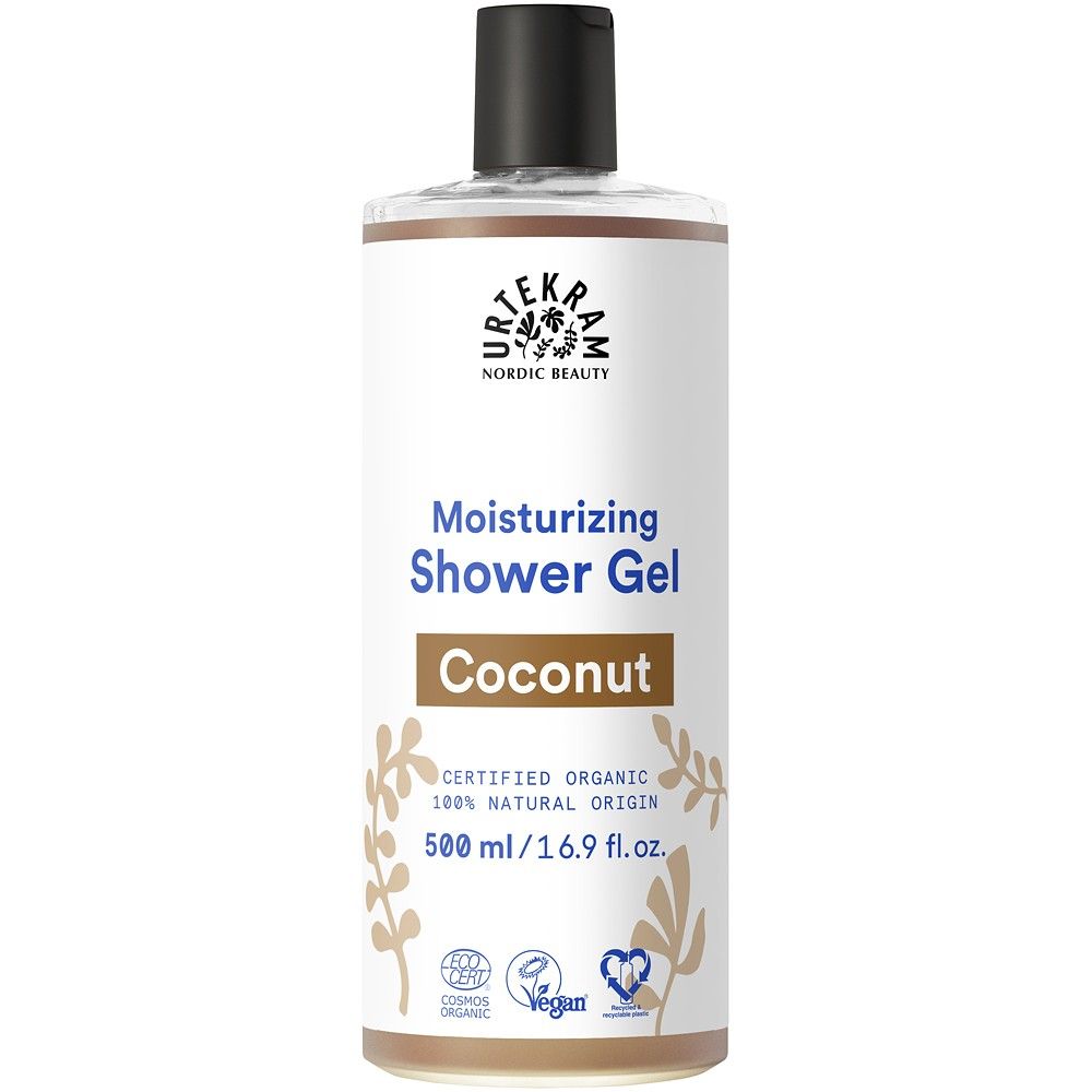 Gel de dus hidratant cu cocos 500ml Urtekram