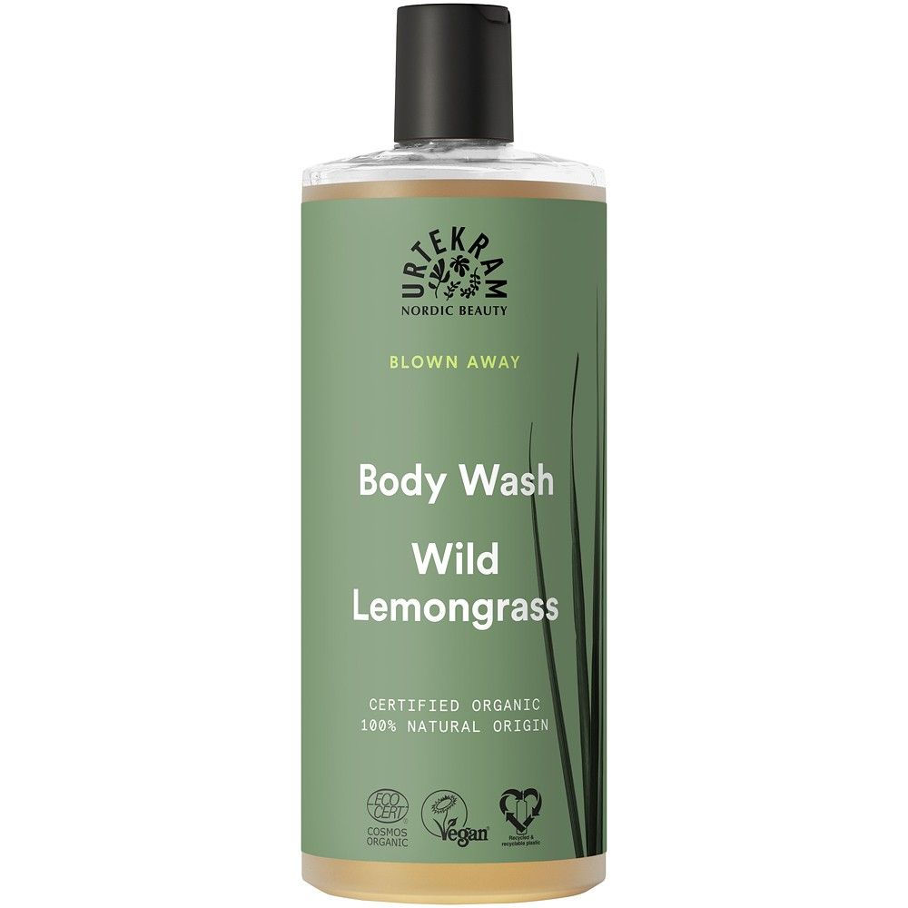 Gel de dus cu lemongrass salbatic bio 500ml Urtekram