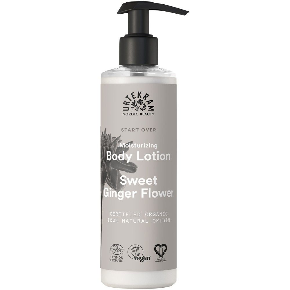 Lotiune de corp cu flori dulci de ghimbir 245ml Urtekram