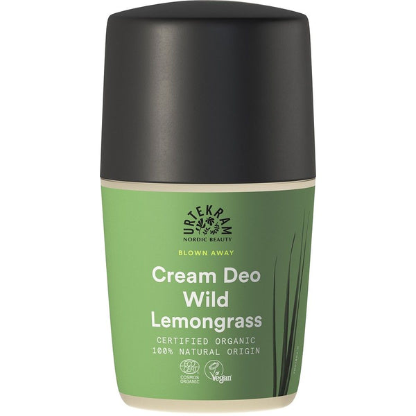  Deo Roll-on crema cu lemongrass salbatic, 50ml,  Urtekram