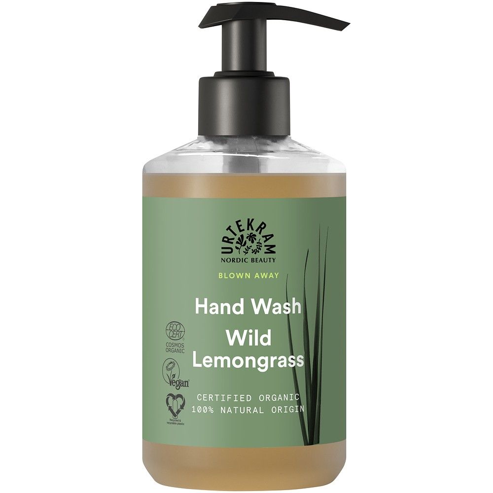 Sapun lichid cu lemongrass salbatic 300ml Urtekram