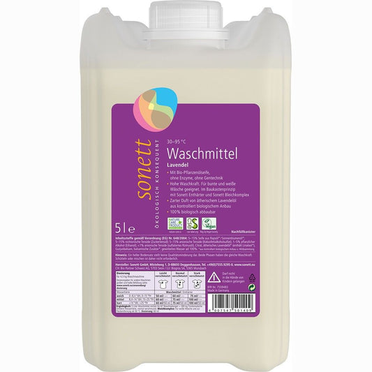 Detergent lichid universal cu lavanda bio 5L Sonett