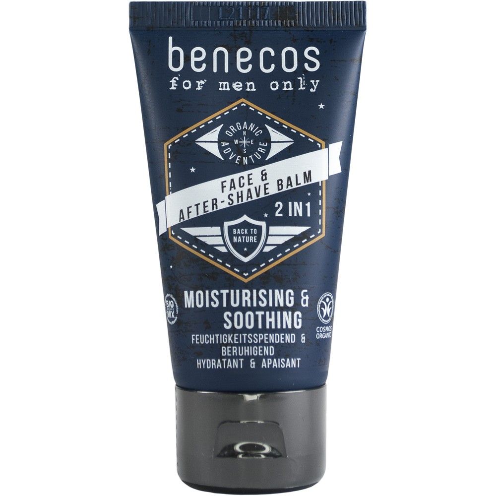 After shave si balsam pentru fata 2 in1 50ml Benecos