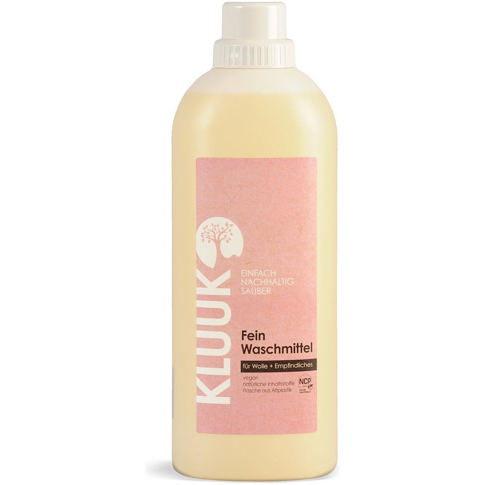 Detergent pentru rufe delicate, lana si matase, 1L, Kluuk