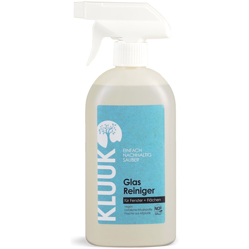 Solutie pentru geamuri si alte suprafete din sticla, 500ml, Kluuk