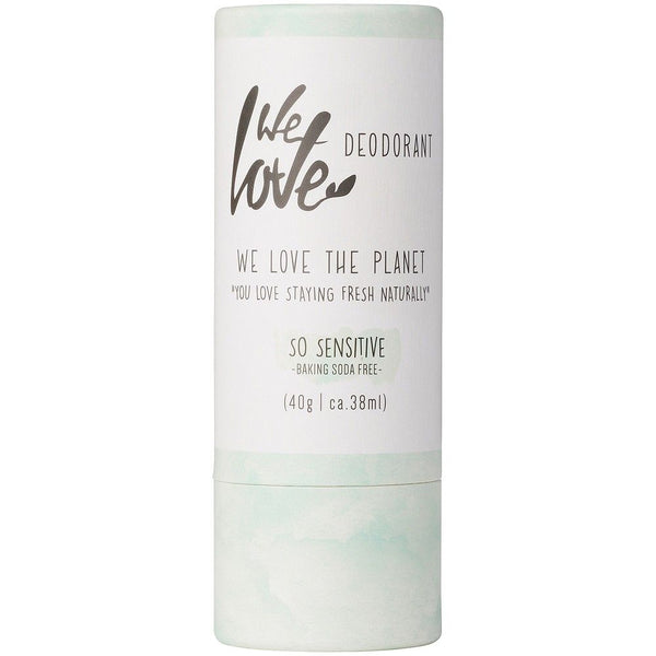  Deodorant natural stick SO Sensitive, 40g, We love the planet