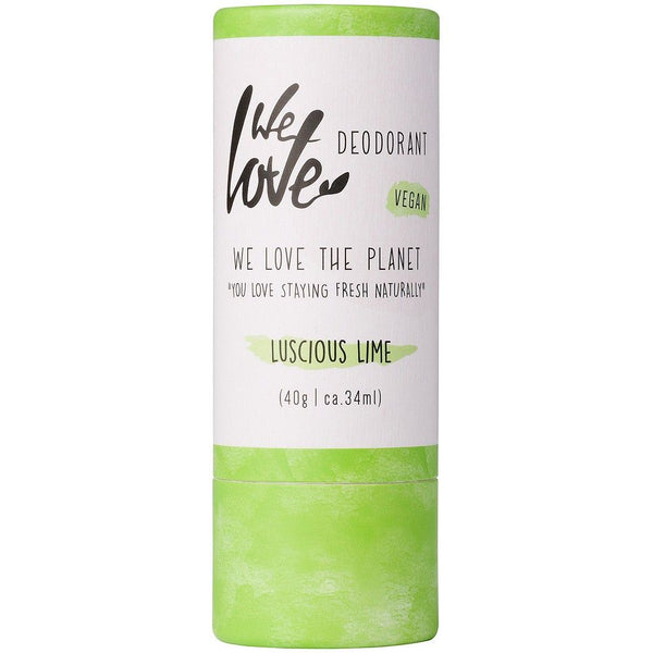  Deodorant natural stick Luscious Lime, 40g, We love the planet