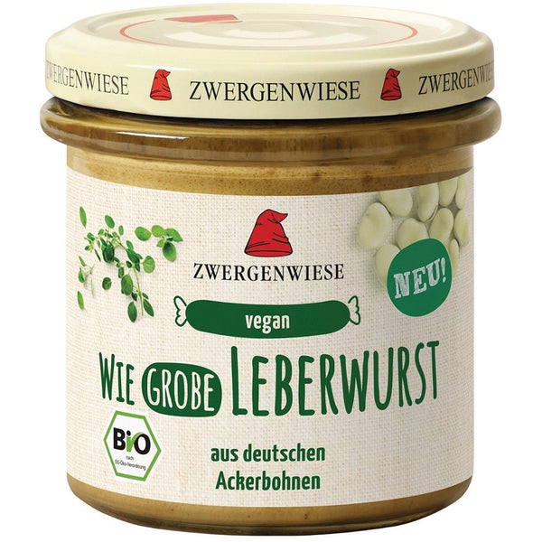  Crema tartinabila vegana Leberwurst,  Bio, 135g, Zwergenwiese