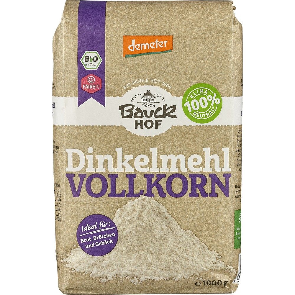 Faina  integrala de spelta demeter 1kg BauckHof