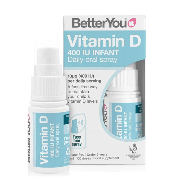  D400 Infant Vitamin D Oral Spray (15 ml), BetterYou