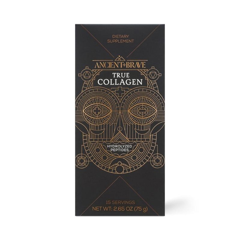 True Collagen powder (15 plicuri x 5 grame), Ancient and Brave