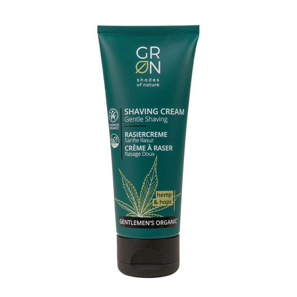  Crema de ras Bio Organica Gentlemens cu canepa si hamei (75ml), GRN Shades of Nature