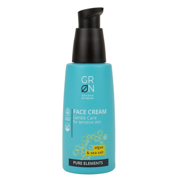  Crema de fata sensitive Bio Organica Pure Elements cu sare de mare si alge (50ml), GRN Shades of Nature