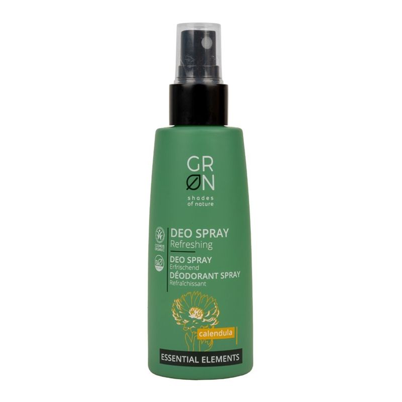 Deo spray revigorant Bio Organic Essential Elements cu galbenele (75ml), GRN Shades of Nature 1