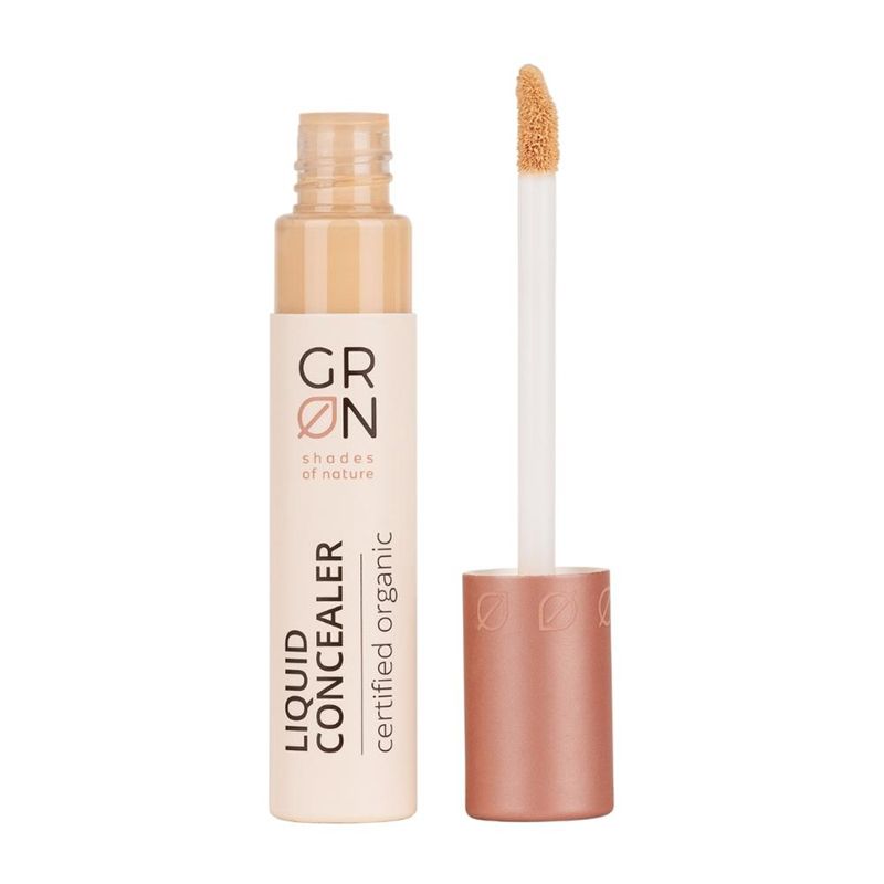 Concealer lichid Bio Organic cu aloe vera si ulei de jojoba Colour Cosmetics (7ml), GRN Shades of Nature 4
