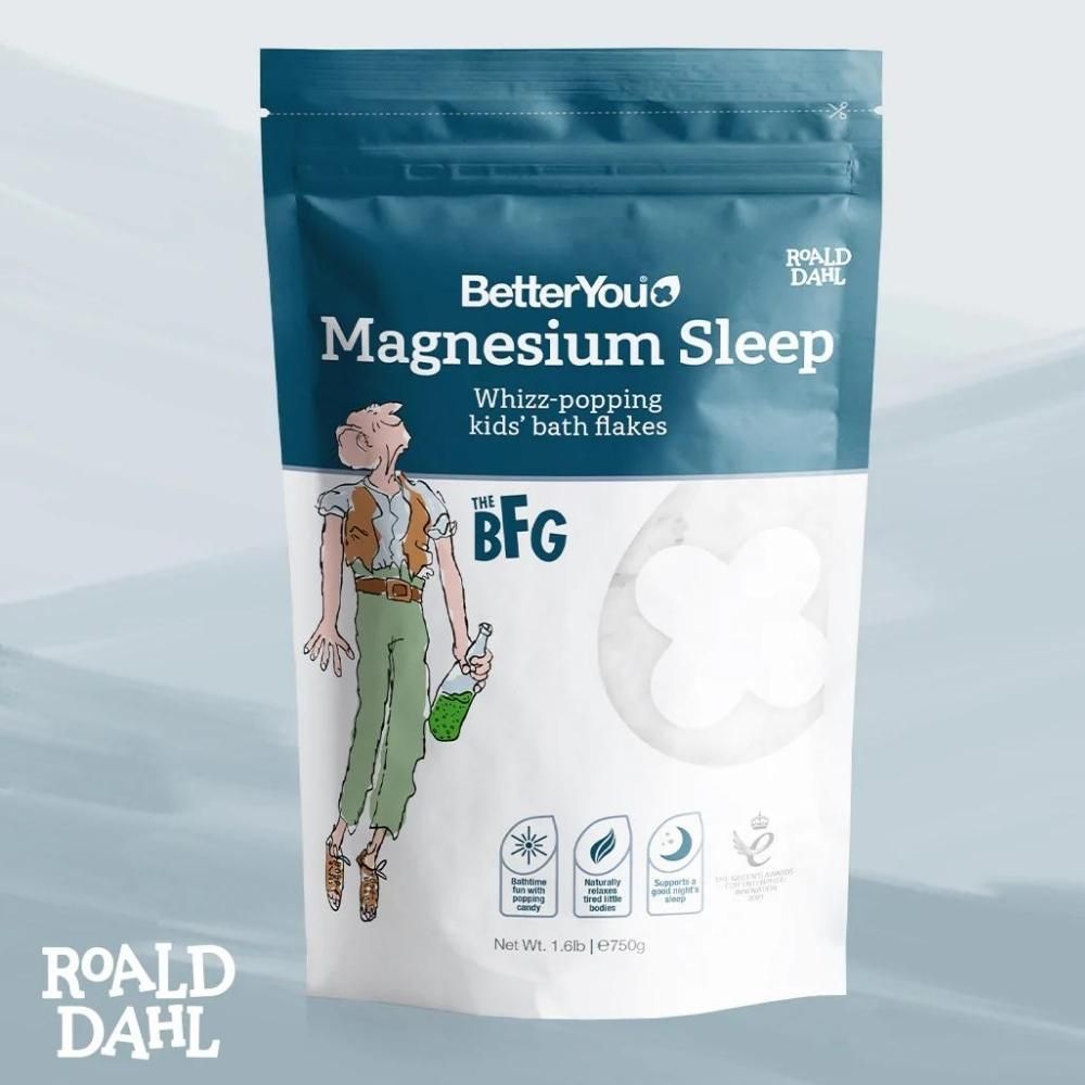 Fulgi de baie cu magneziu BFG (750 grame), BetterYou