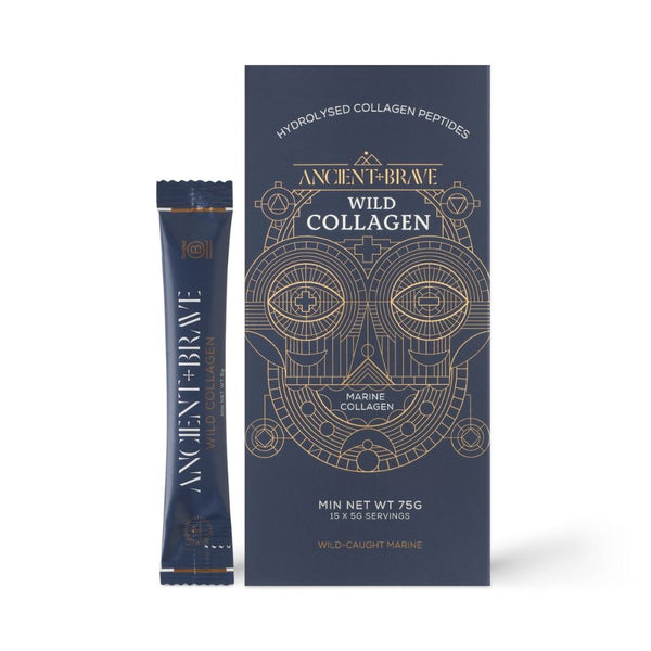  Wild Collagen – Colagen Marin 15 x 5 gr (15 plicuri),  Ancient and Brave