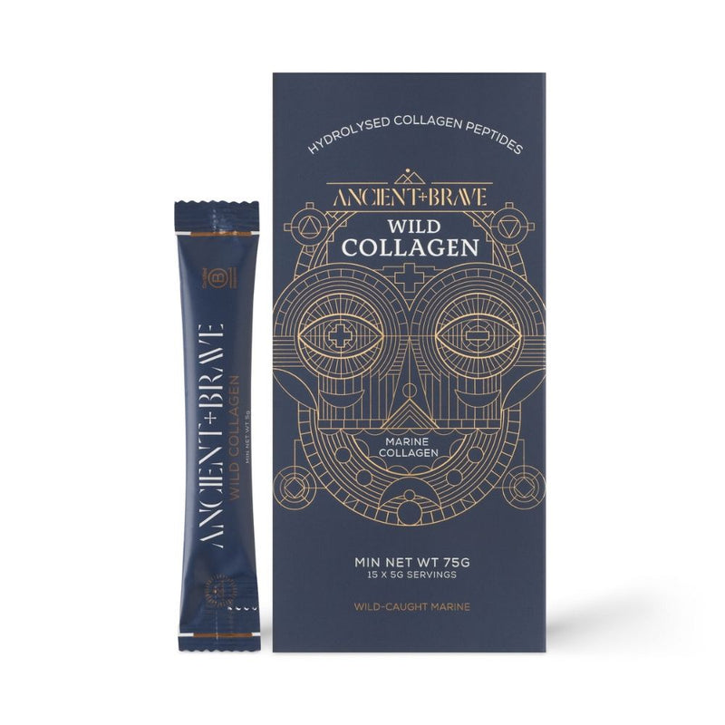 Wild Collagen – Colagen Marin 15 x 5 gr (15 plicuri),  Ancient and Brave 1