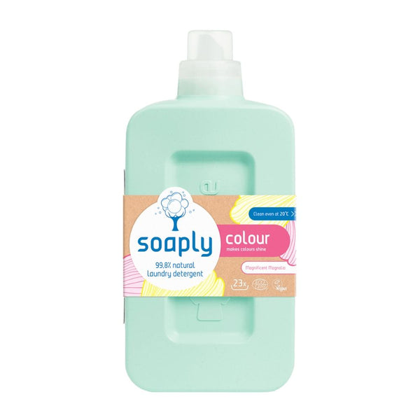  Detergent ecologic pentru rufe colorate cu 99.8% ingrediente naturale Magnificent Magnolia (1L), Soaply