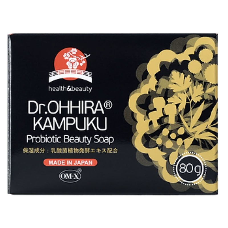 Dr.Ohhira® Sapun de fata Kampuku cu probiotice OM-X®, 80 g 1