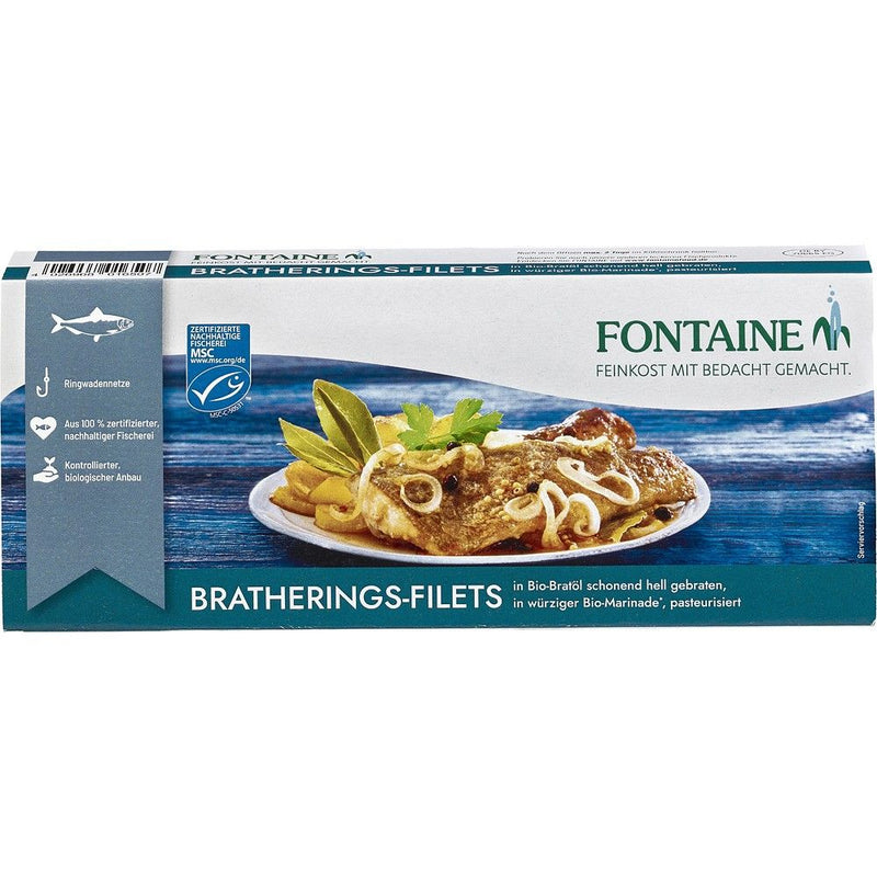File de hering prajit in marinada condimentata, 325g, Fontaine 1
