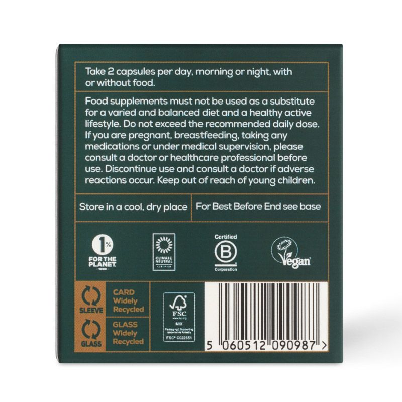 True Magnesium+ Bisglicinat, Taurat, Malat (60 capsule), Ancient and Brave