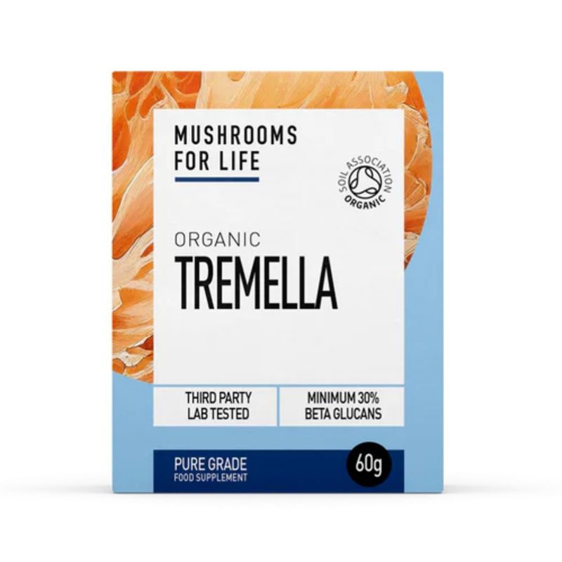 Organic Tremella 1000 mg Pure Grade Extract Powder (60 grame), MushroomsForLife 1