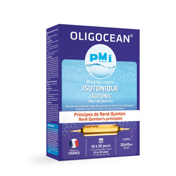  Plasma marina Izotonica Oligocean Metoda Quinton, 30 fiole x 10ml, 300ml, Laboratoires SuperDiet