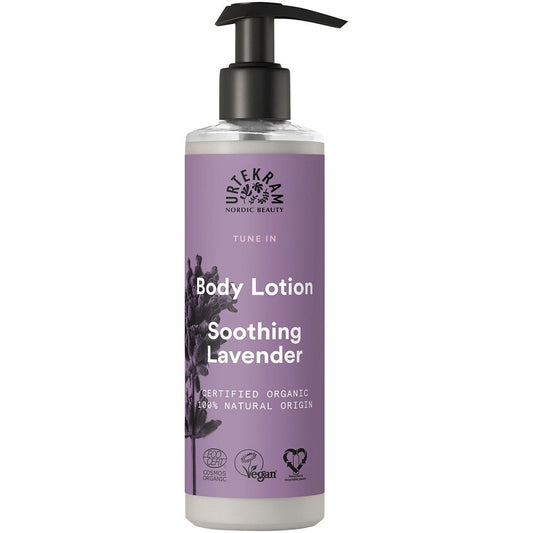 Lotiune calmanta de corp cu lavanda, 245ml  Urtekram