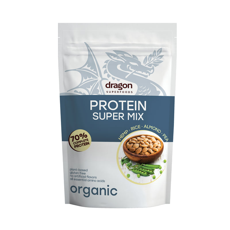Shake proteic super mix, 70% proteine,  bio 500g DS 1