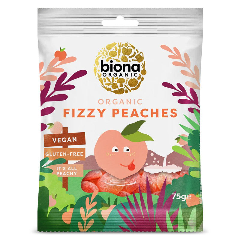 Jeleuri cu aroma de piersici, bio, 75g, Biona 1