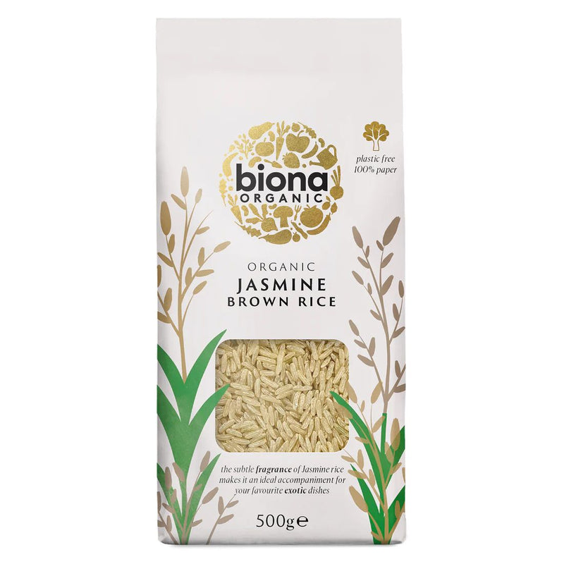 Orez Jasmin brun, bio, 500g, Biona 1