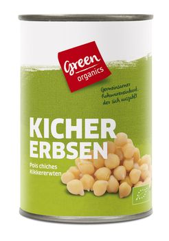 Naut boabe conserva eco 400g Green Organics