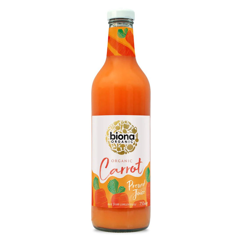 Suc de morcovi, bio, 750ml, Biona 1