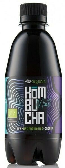 Kombucha cu menta bio 330 ml Vita Organic 1