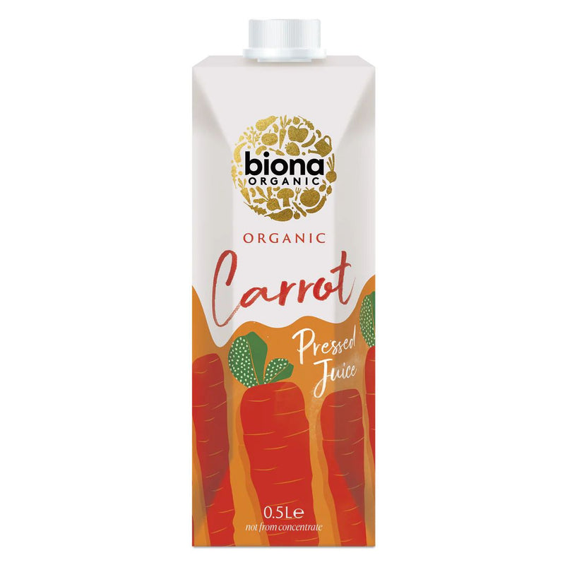 Suc de morcovi, bio, 500ml, Biona 1